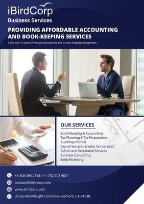 We are in now Bay Area. Contact for Accounting Services.