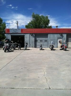 Thad's cycle shop Cody Wyoming