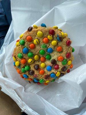 M&M cookie