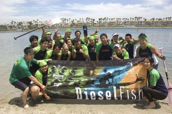 DieselFish at the 2010 Long Beach Dragon Boat Festival