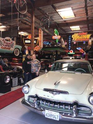 Our 1955 DeSoto on display.