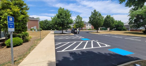 Parking lot  we did