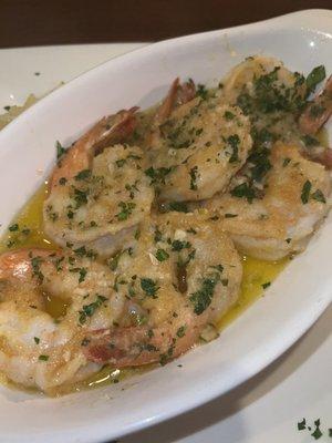 Jumbo shrimp scampi