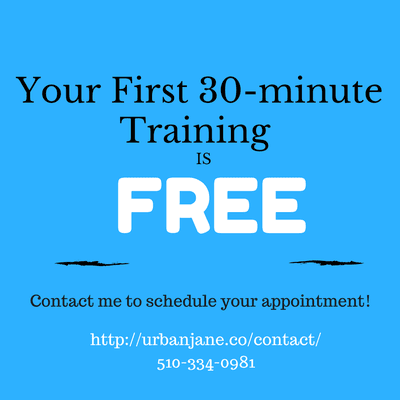 Contact me for your first FREE 30-minute session!