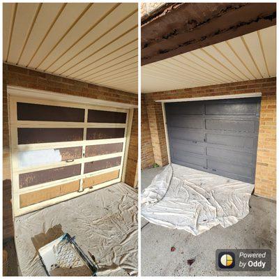 Garage door make over