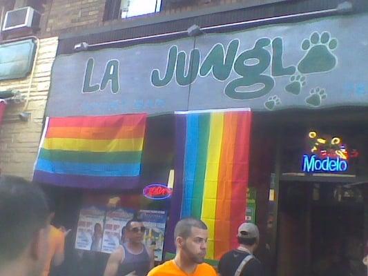 La Jungla Outside Front during Queens Pride 20101