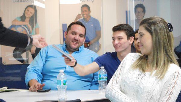 OHLA students in the classroom