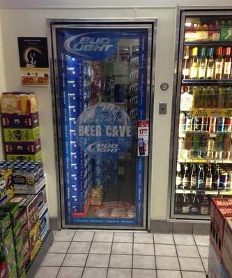 Entrance to beer cave