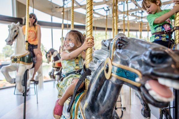 National Carousel Day at the Looff Carrousel.