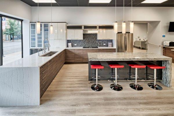 Kitchen in our showroom