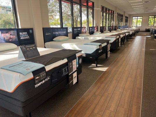 Tempur pedic line up #1  in customer satisfaction in the US