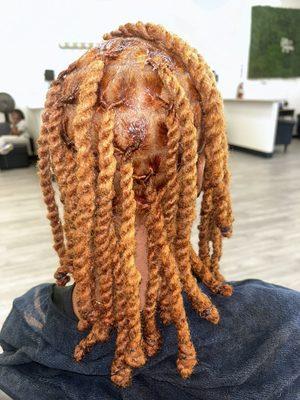 Double Process Color / Loc retwist / style