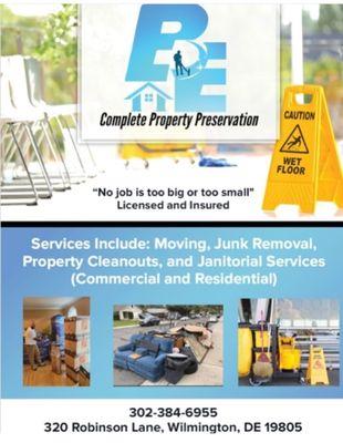 B&E Complete Property Preservation