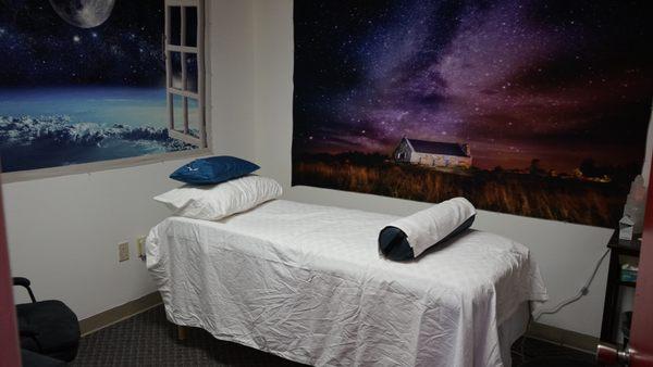 Treatment room 1, a gateway to an amazing acupuncture experience!