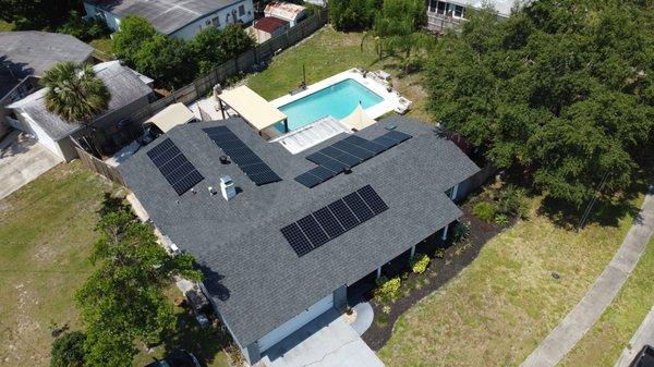 JTO Roof and new solar install