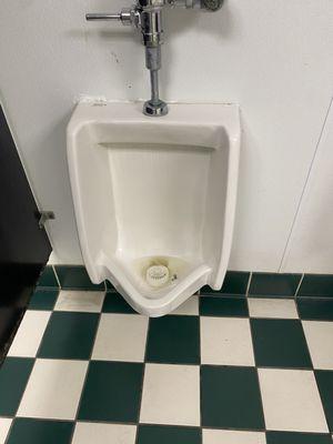 clogged urinal