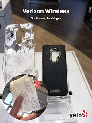 Paid my bill got my receipt and love these cases but only for S8. I have the X.