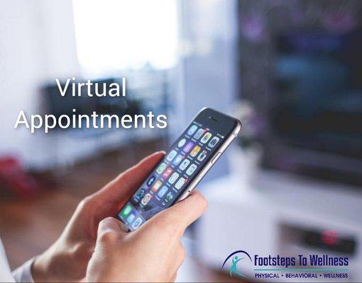 Virtual Appointments Available