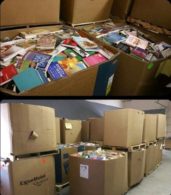 We offer Free Book removal services in New Castle,  Kent, and Sussex County Delaware.