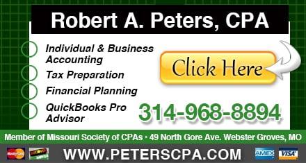 Robert A. Peters, CPA Powered By YellowPageCity.com 