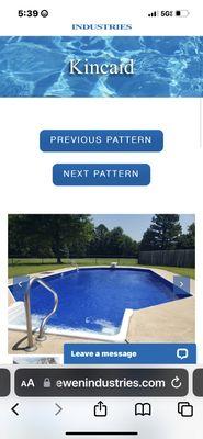 Liner pool