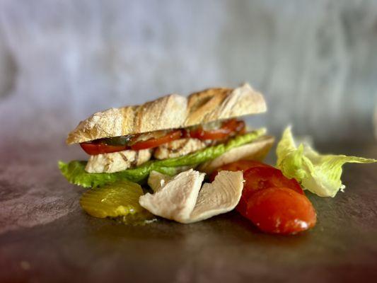 BBQ Chicken Sourdough Melt