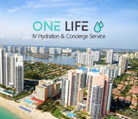 One Life IV Hydration & Concierge Service is a premier mobile IV hydration and wellness infusion company servicing Broward and Miami Dade.