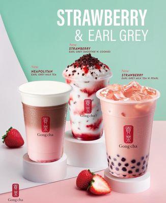 Strawberry & Earl Grey Tea Series