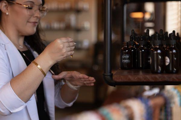 NHD Apothecary crafts personalized tinctures, tailoring herbal remedies to suit individual needs for a holistic wellness journey.