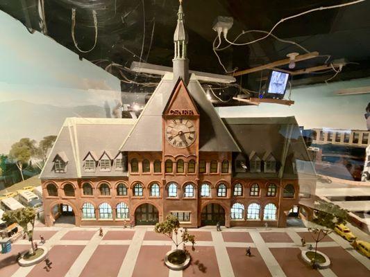 Central Railroad of New Jersey Terminal model