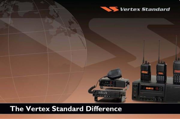 Authorized Vertex Standard Distributor