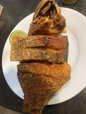 Tilapia, 3 cut, extra crispy, SPICY ‍