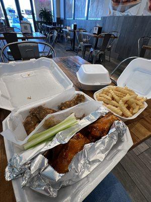 Wings and Fries