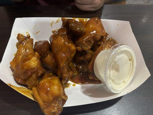 Wings (something Joe sauce-AMAZING)