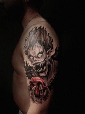 Ryuk Death Note Tattoo