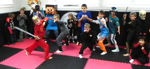 We offer karate lessons plus birthday parties, personal fitness programs, and Parents Nights with Pokemon, Minecraft, and SuperSmash!