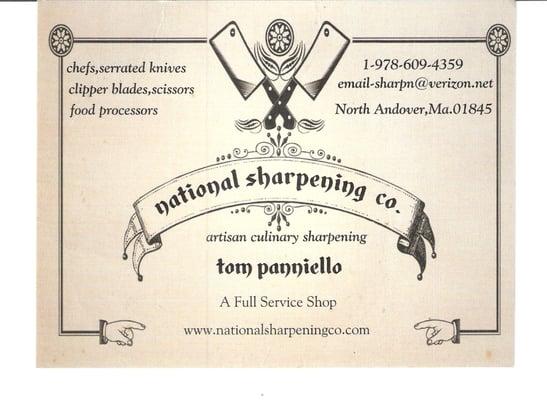 National Sharpening