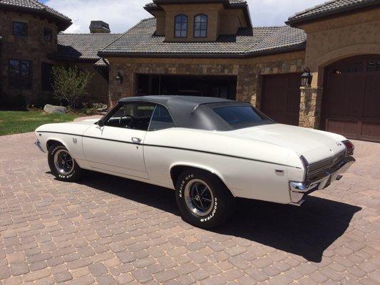 1969 Chevelle built by Scott Leachman, Owner Premier Hot Rods LLC