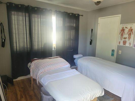 Emilio's massage room