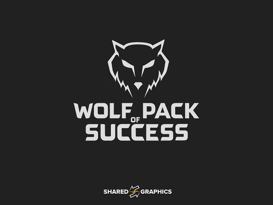 Wolf Pack of Success logo design.

Logo designed for a social media community group of entrepreneurs.