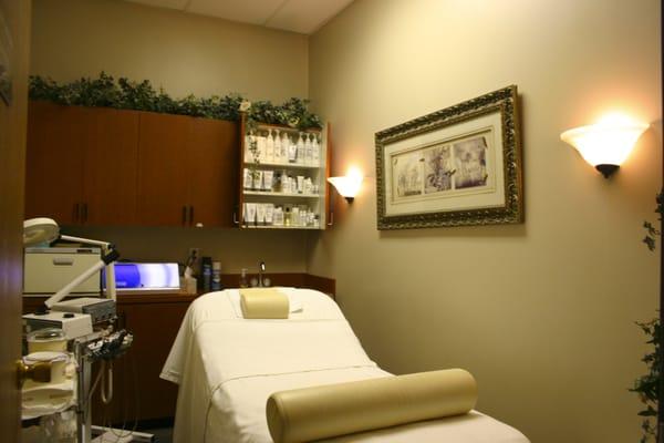 Massage Room with certified and nationally accredited massage therapists on staff