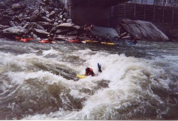 getting surfed in a hole, on purpose!!!