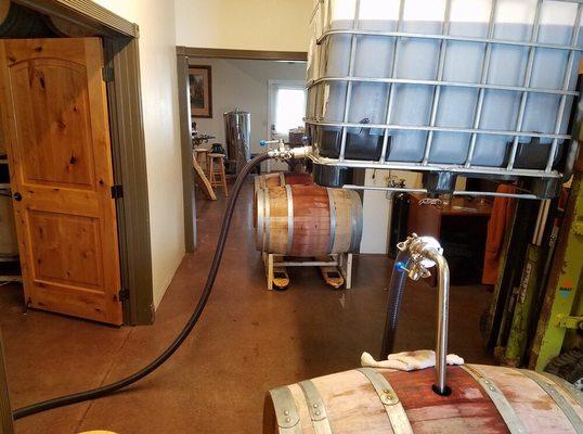 Racking Syrah