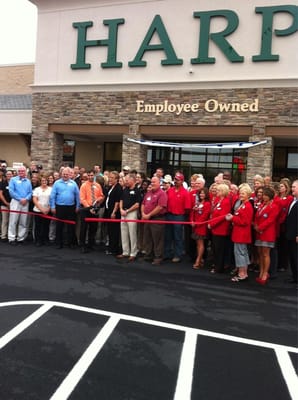 Grand opening ribbon cutting