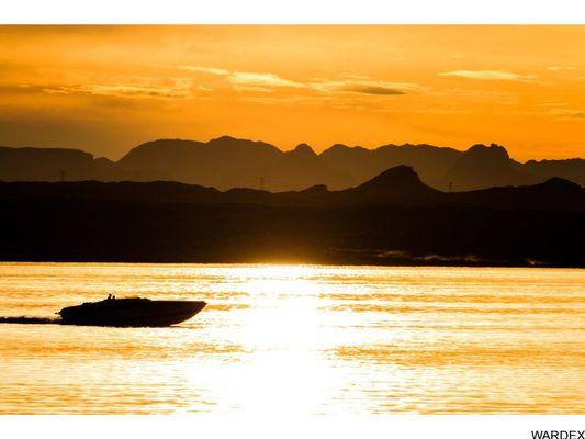 Sunset over Lake Havasu