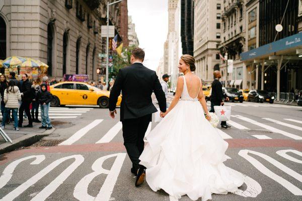 10/13/18 Wedding at the University Club in NYC; all coordination by Brilliant Event Planning (photos by Brian Hatton Photography)