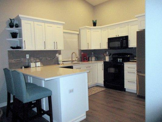 New kitchen after remodel by TC Contracting