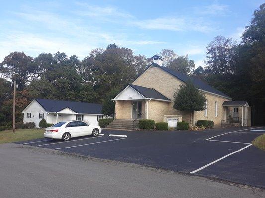 Antioch Baptist Church, founded 1818.