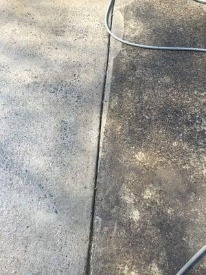 Concrete cleaning