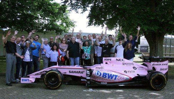 British Grand Prix tour 2017, Force India Factory